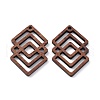 Walnut Wood Laser Cut Pendants WOOD-Q051-01D-1