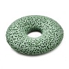 Natural Lava Rock Disc Big Pendants G-M203-01-01-2