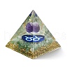 Orgonite Pyramid Resin Energy Generators DJEW-D013-05I-2