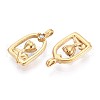 304 Stainless Steel Pendants STAS-N109-195G-2