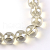 Electroplate Glass Beads Strands X-EGLA-Q062-8mm-A11-2