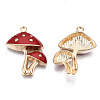 Eco-Friendly Alloy Enamel Pendants X-ENAM-Q437-047-NR-2