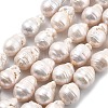 Natural Nucleated Pearl Beads Strands PEAR-B004-15G-01C-2