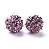 DIY Polymer Clay Grade A Rhinestone Pave Disco Ball Beads X-RB-H258-10MM-212-4