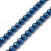 Electroplate Synthetic Non-magnetic Hematite Beads Strands G-E602-04B-1