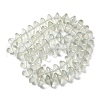 Electroplate Glass Beads Strands EGLA-G038-01A-HR01-2