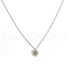 Flower Summer Fashion 925 Sterling Silver Pendant Necklaces EA2560-1