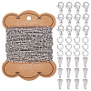 SUNNYCLUE DIY Chain Necklaces Making Kits DIY-SC0020-81-1