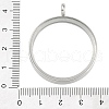 304 Stainless Stee Locket Pendants STAS-S132-16P-05-3