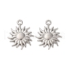 201 Stainless Steel Pendants STAS-C130-15P-1