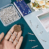 SUNNYCLUE 150Pcs Tibetan Style Alloy Pendants TIBEP-SC0003-08-3