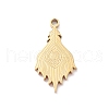 304 Stainless Steel Pendants STAS-R119-05G-1