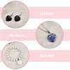 15Pcs 15 Styles Natural & Synthetic Gemstone Pendants G-SZ0002-12-5