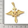 PVD Vacuum Plating 304 Stainless Steel Pendants STAS-B069-56G-3