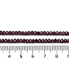 Natural Garnet Beads Strands G-H081-A01-01-5