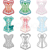 Carbon Steel Cutting Dies Stencils DIY-WH0309-498-1