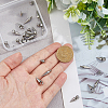 DICOSMETIC 30Pcs 3 Styles 304 Stainless Steel Pendants STAS-DC0016-27P-3