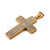 304 Stainless Steel Pendants STAS-C129-03C-G-2