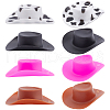 SUNNYCLUE 16Pcs 4 Styles Plastic Big Pendants KY-SC0002-13-1