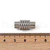 304 Stainless Steel Magnetic Clasps STAS-C127-16P-3