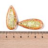 Dyed Synthetic Imperial Jasper Pendants G-P529-07K-3