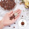 Olycraft Natural Wood Beads WOOD-OC0001-07A-2
