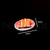 Resin Miniature Breakfast Set Ornaments DIY-H174-01B-1