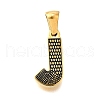 Golden 304 Stainless Steel Pendants STAS-K300-01G-J-1