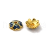 Alloy Enamel Beads Caps FIND-G074-02A-2