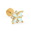 Stainless Steel Micro Pave Clear Cubic Zirconia Cartilage Earrings for Women Men WG39C06-05-1