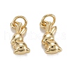 Brass Charms KK-C223-14-2