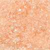 Transparent Electroplate Crushed Glass Craft GLAA-F123-09-3