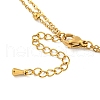 Boho 304 Stainless Steel Enamel Anklets AJEW-P125-01D-G-3