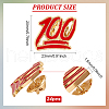 24Pcs Alloy Brooches AJEW-FG0004-20-2