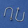 925 Sterling Silver Earring Hooks STER-NH0001-40S-2