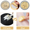 Self Adhesive Gold Foil Embossed Stickers DIY-WH0211-332-3