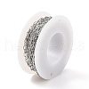 Tarnish Resistant 304 Stainless Steel Cable Chains CHS-C002-03P-03-2
