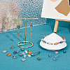 Hobbspring 80Pcs 8 Colors Transparent Electroplate Glass Beads EGLA-HS0001-03-6