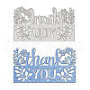 Thanksgiving Day Carbon Steel Cutting Dies Stencils DIY-WH0170-266-1