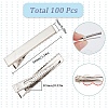 SUNNYCLUE Iron Flat Alligator Hair Clip Findings IFIN-SC0001-66C-2