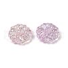 UV Plating Transparent Acrylic Beads MACR-L007-17-2