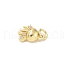 Brass Micro Pave Cubic Zirconia Charms ZIRC-I356-13G-06-2