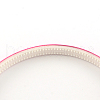 Plain Headwear Hair Accessories Plastic Hair Band Findings OHAR-S187-M-6