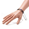 Adjustable Nylon Thread Braided Bead Bracelets Set BJEW-JB06441-7