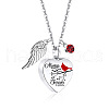 Heart with Wing Urn Ashes Pendant Necklace PW-WG4984E-01-1