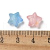 Gradient Color Transparent Acrylic Beads X-OACR-M023-04B-3