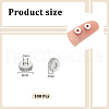 Unicraftale 100Pcs 201 Stainless Steel Spacer Beads STAS-UN0059-57B-5