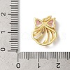 Rack Plating Brass Cubic Zirconia Pendants KK-Z056-10G-3