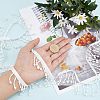 FINGERINSPIRE 2 yards Polyester Ribbons OCOR-FG0001-27-3