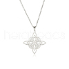304 Stainless Steel Pendant Necklaces WG65905-01-1